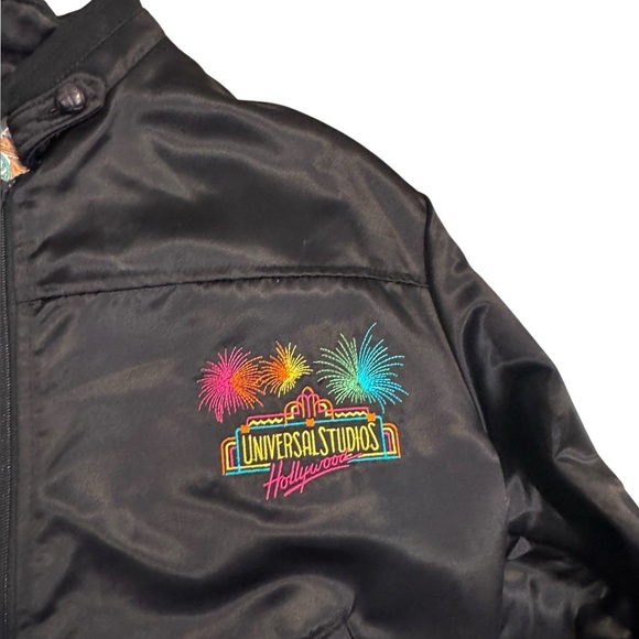 Universal Studios Hollywood 30th Anniversary Vintage Bomber Jacket 1964-1994 - Picture 4 of 12